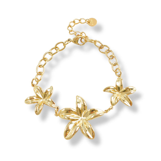 BRACELET ÉVELINE ACIER OR