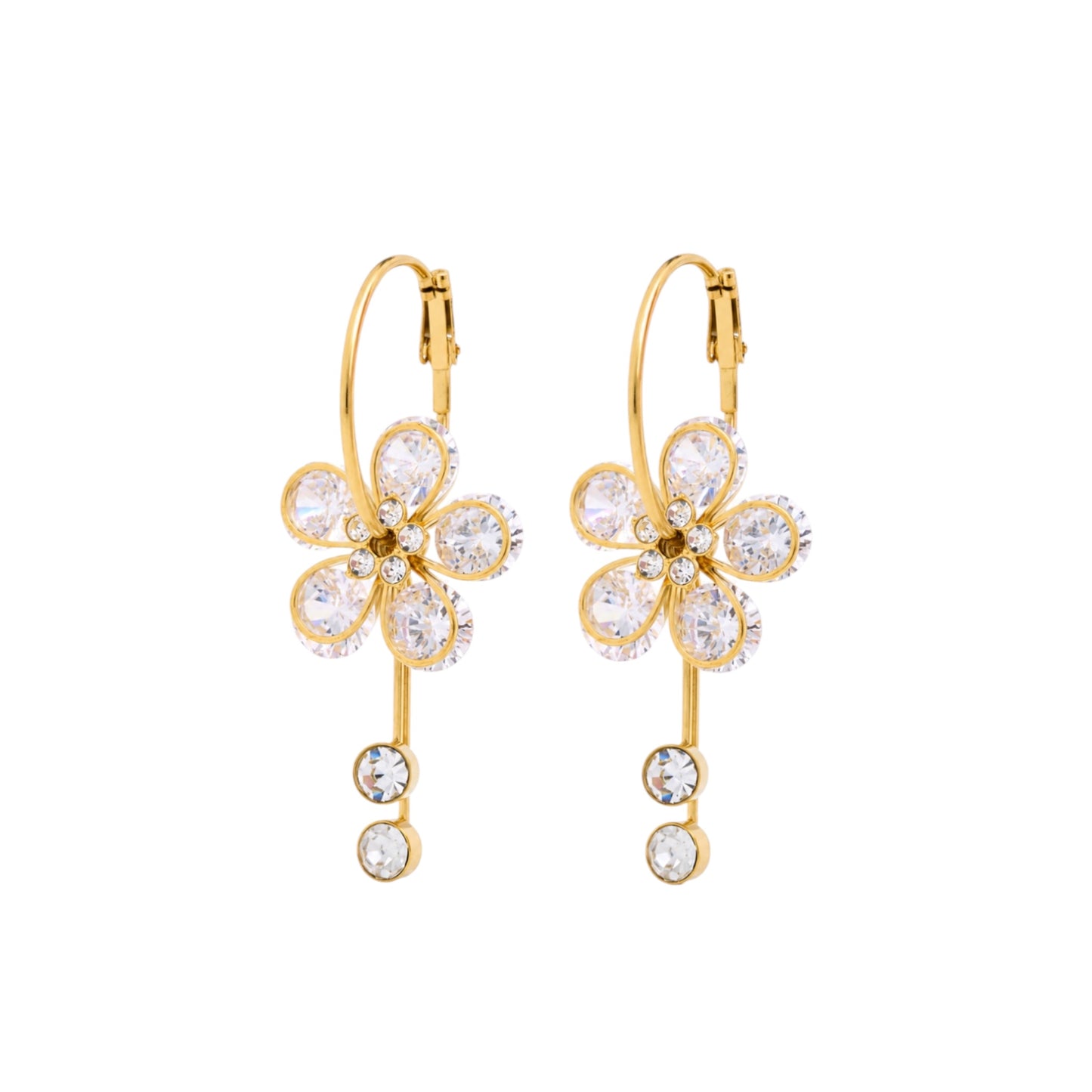 BOUCLES D’OREILLES FLEUR