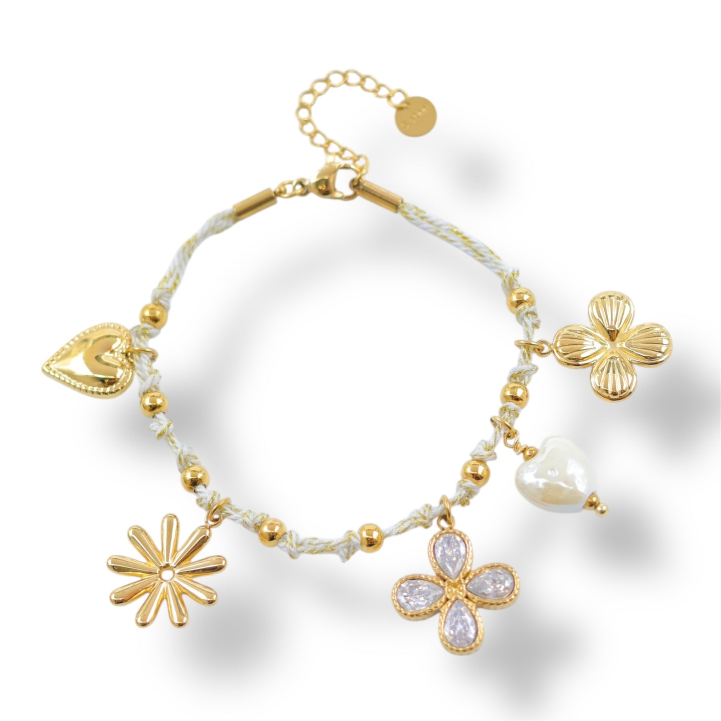 BRACELET ZITA ACIER OR