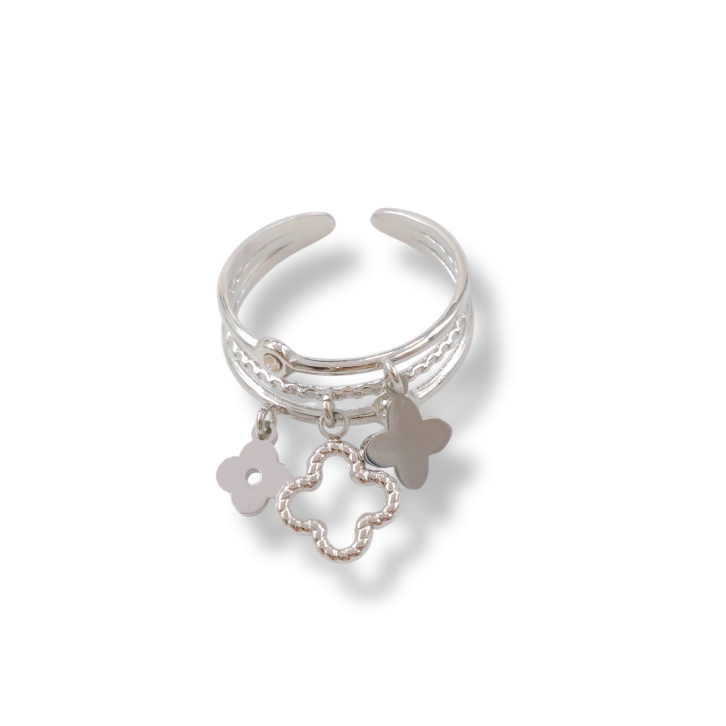 BAGUE REJANNE ACIER