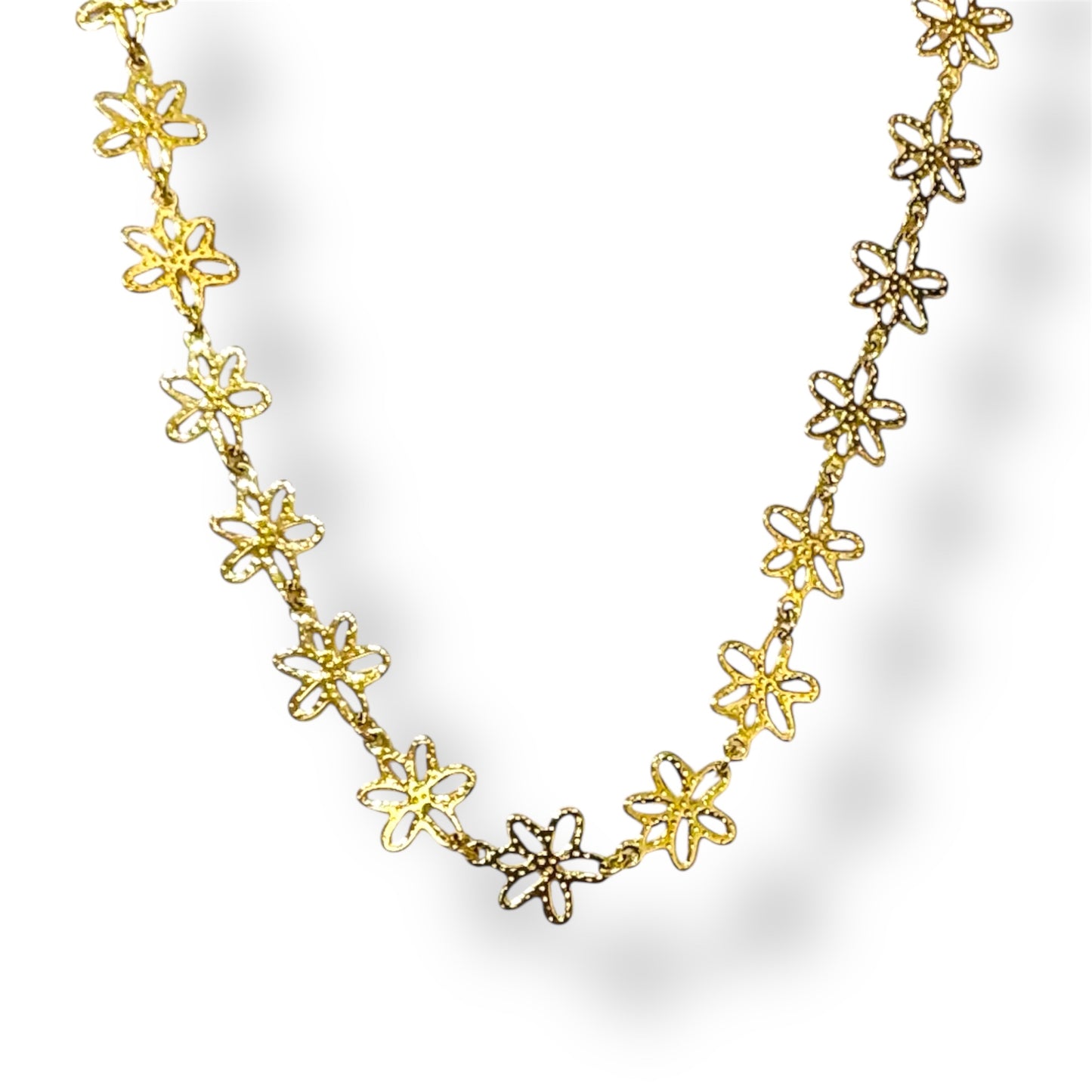 COLLIER CARLY ACIER OR