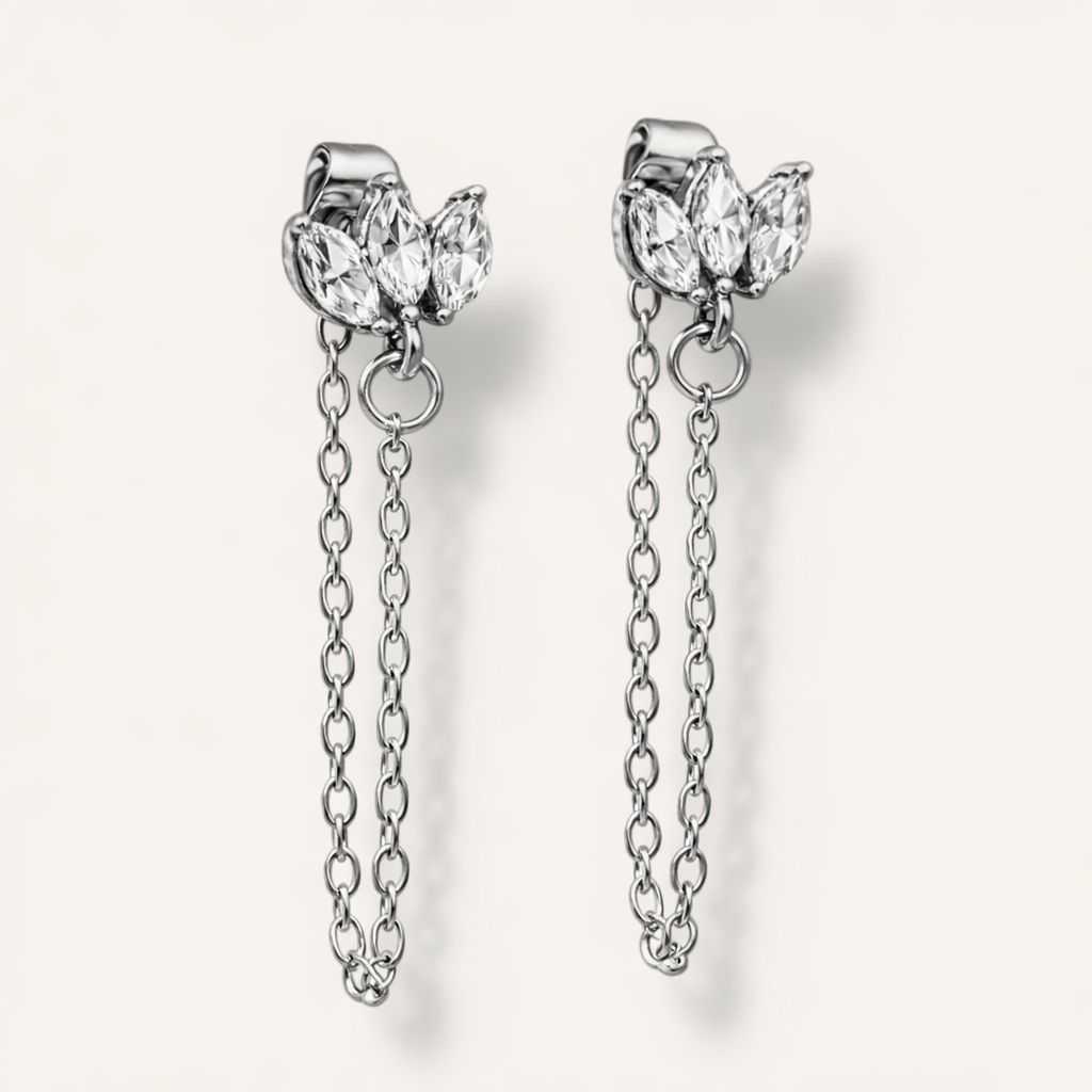 BOUCLES D’OREILLES LANA ACIER