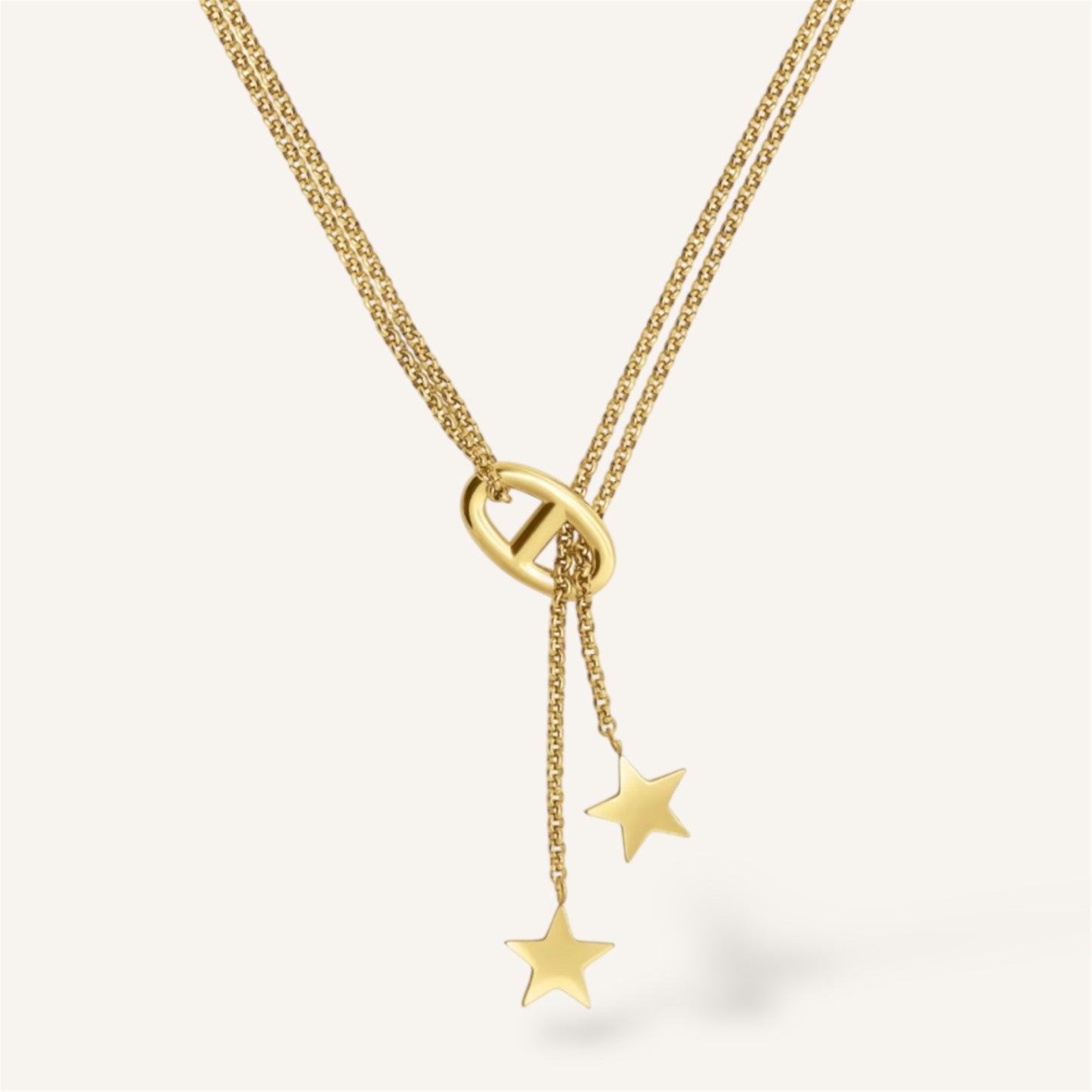 COLLIER TAILA ACIER ARGENTÉ