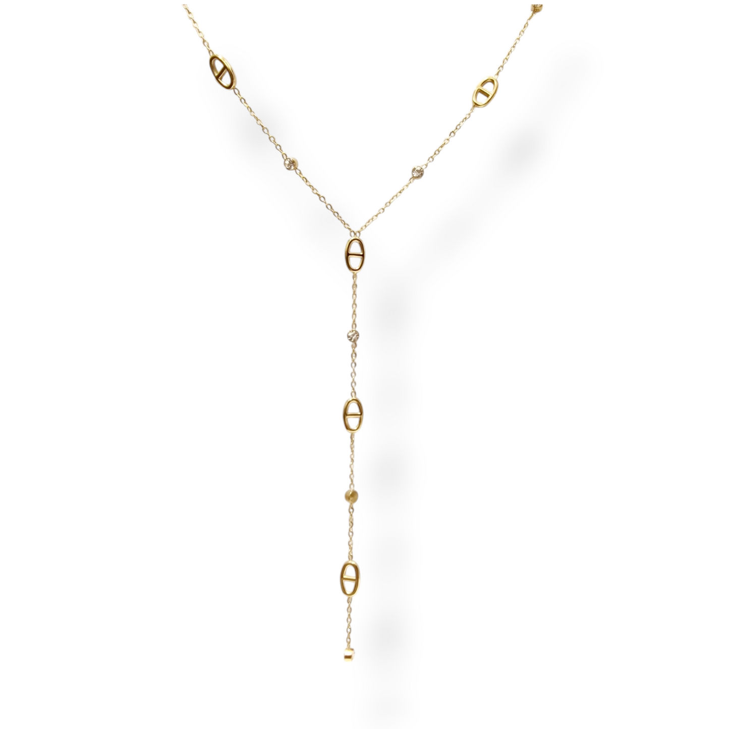 COLLIER LESIA ACIER OR