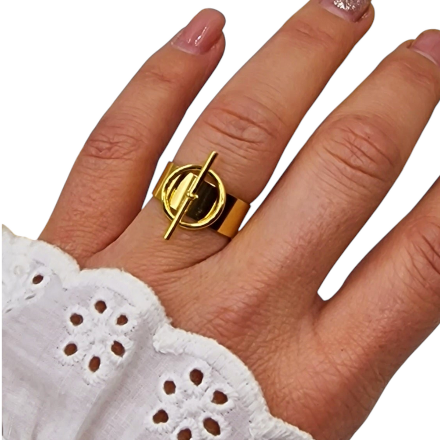 BAGUE GAEL ACIER
