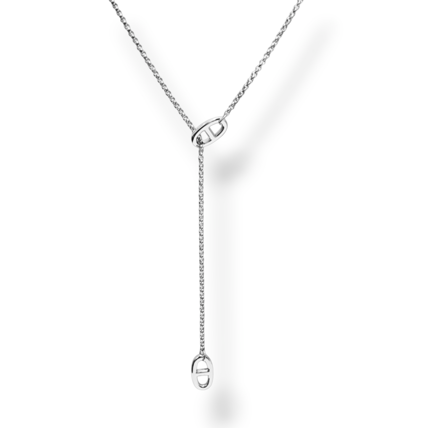 COLLIER SAKINA ACIER OR