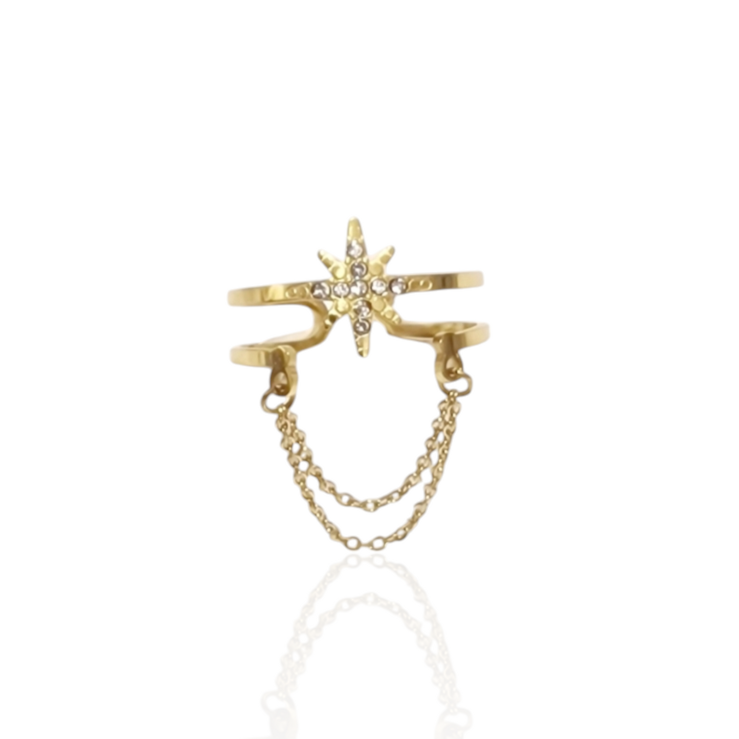 BAGUE ZINA ACIER
