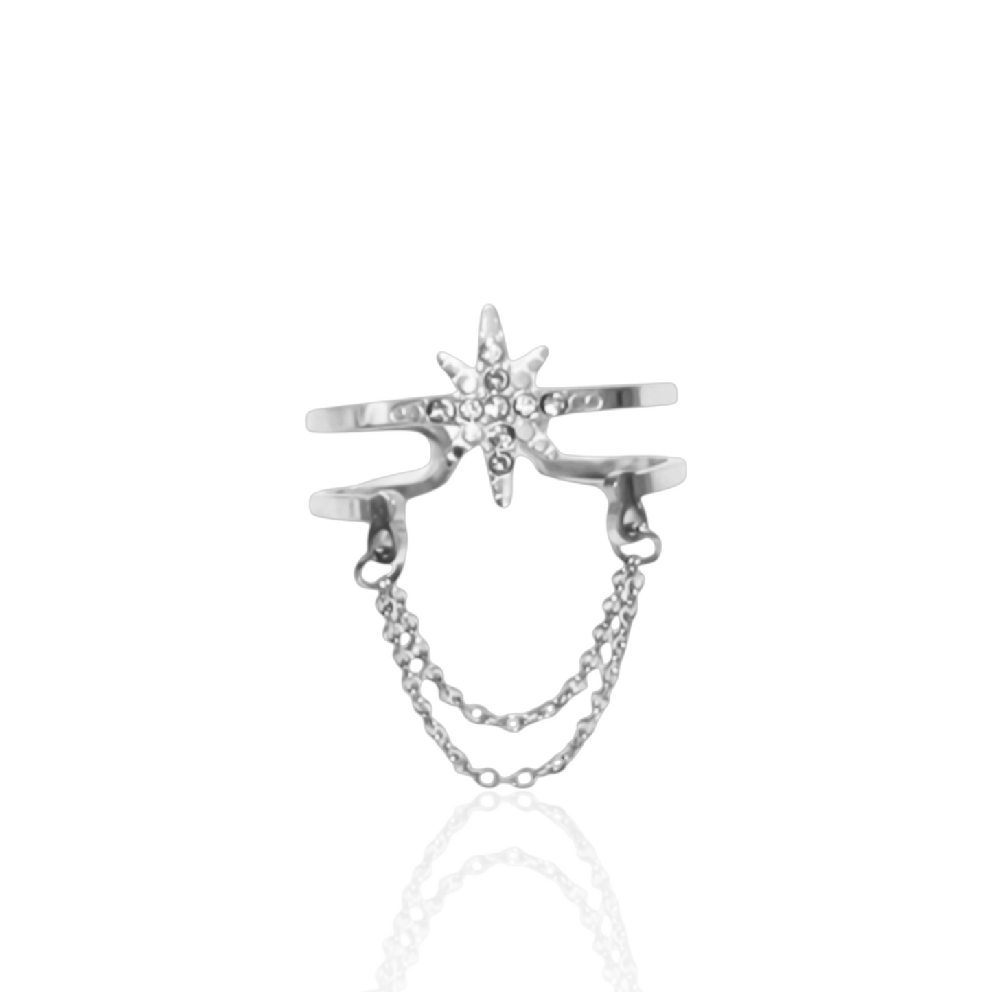 BAGUE ZINA ACIER