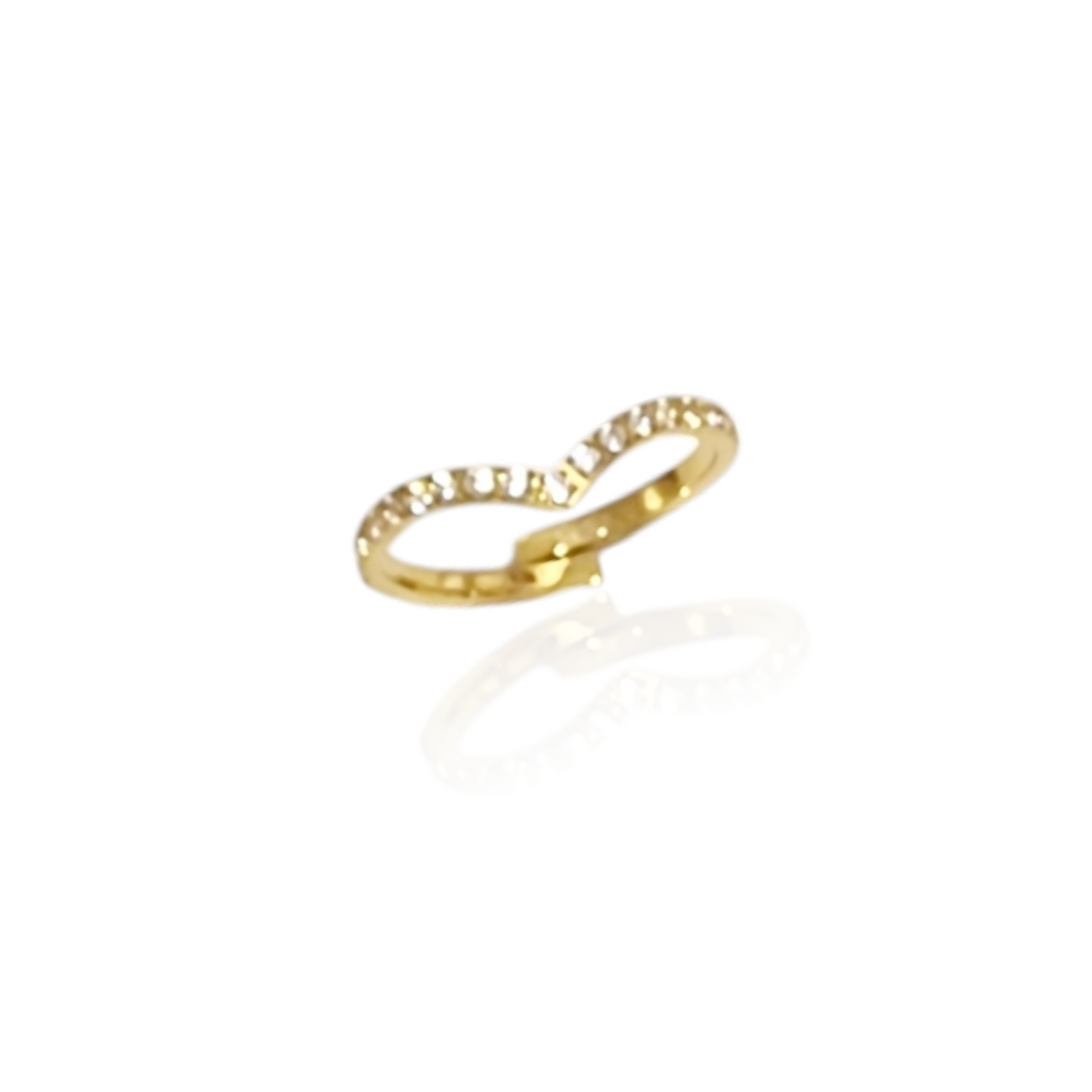 BAGUE ELEONORE ACIER