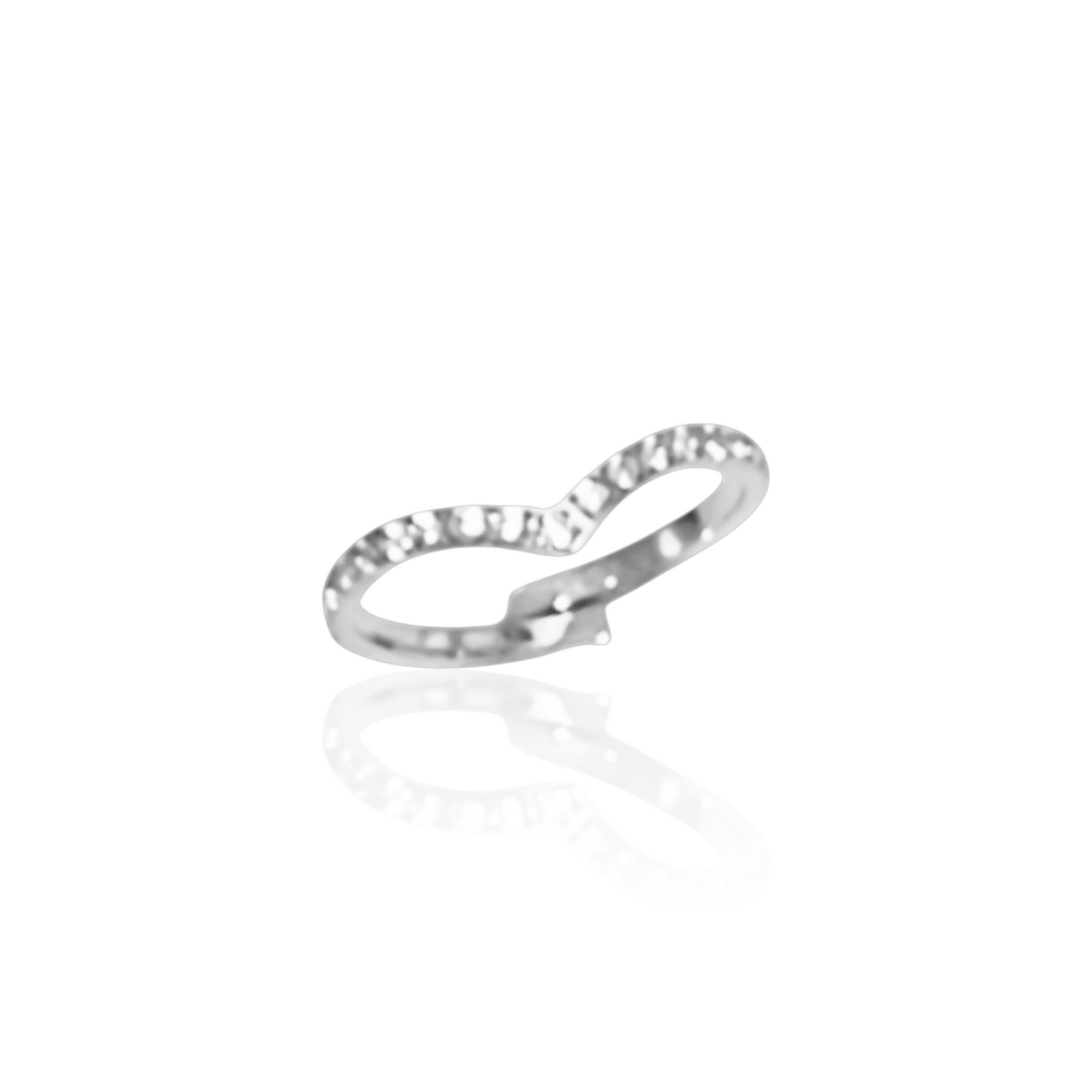 BAGUE ELEONORE ACIER