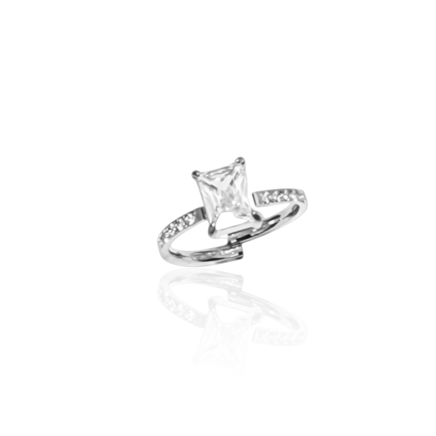 BAGUE LYVIA ACIER