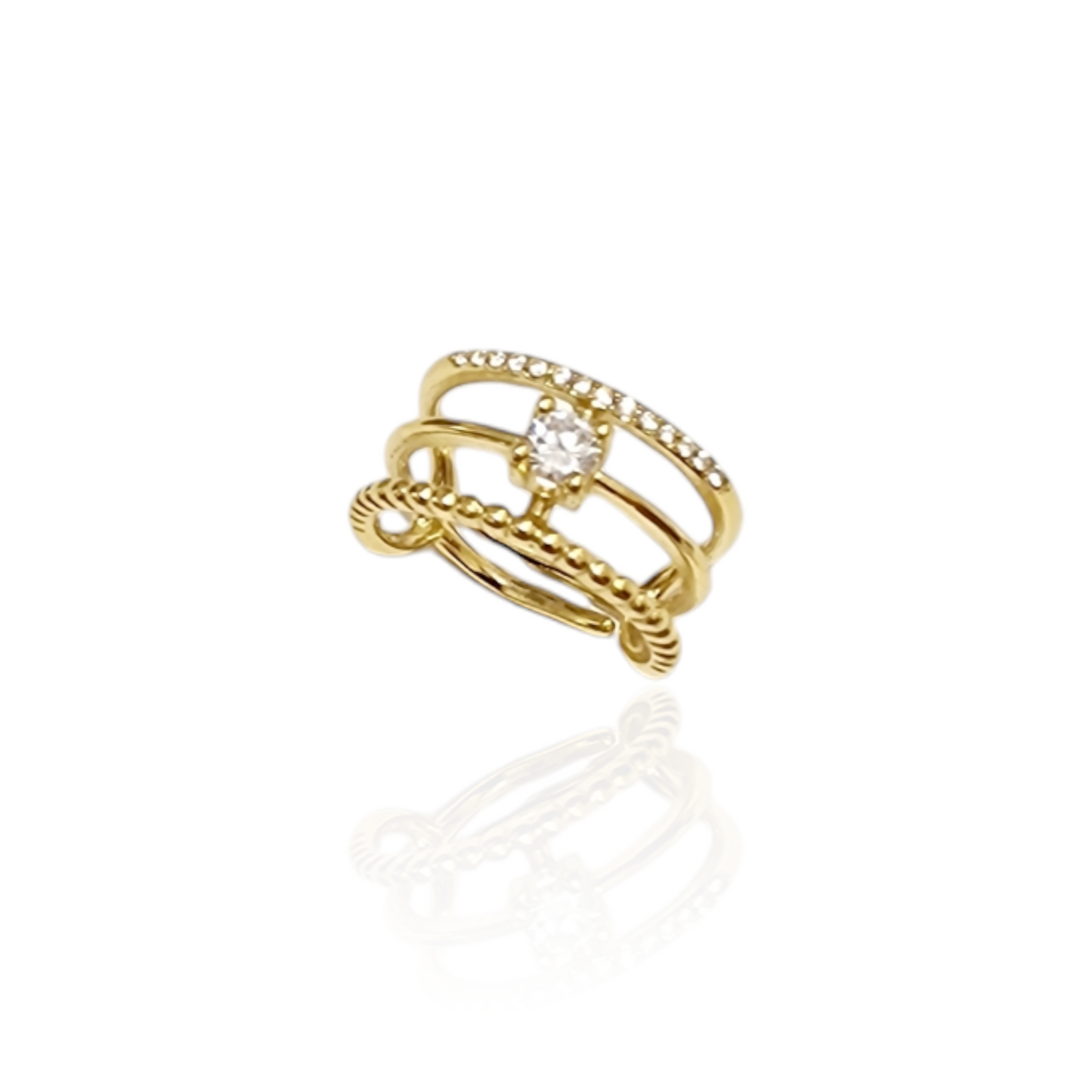BAGUE SILOE ACIER