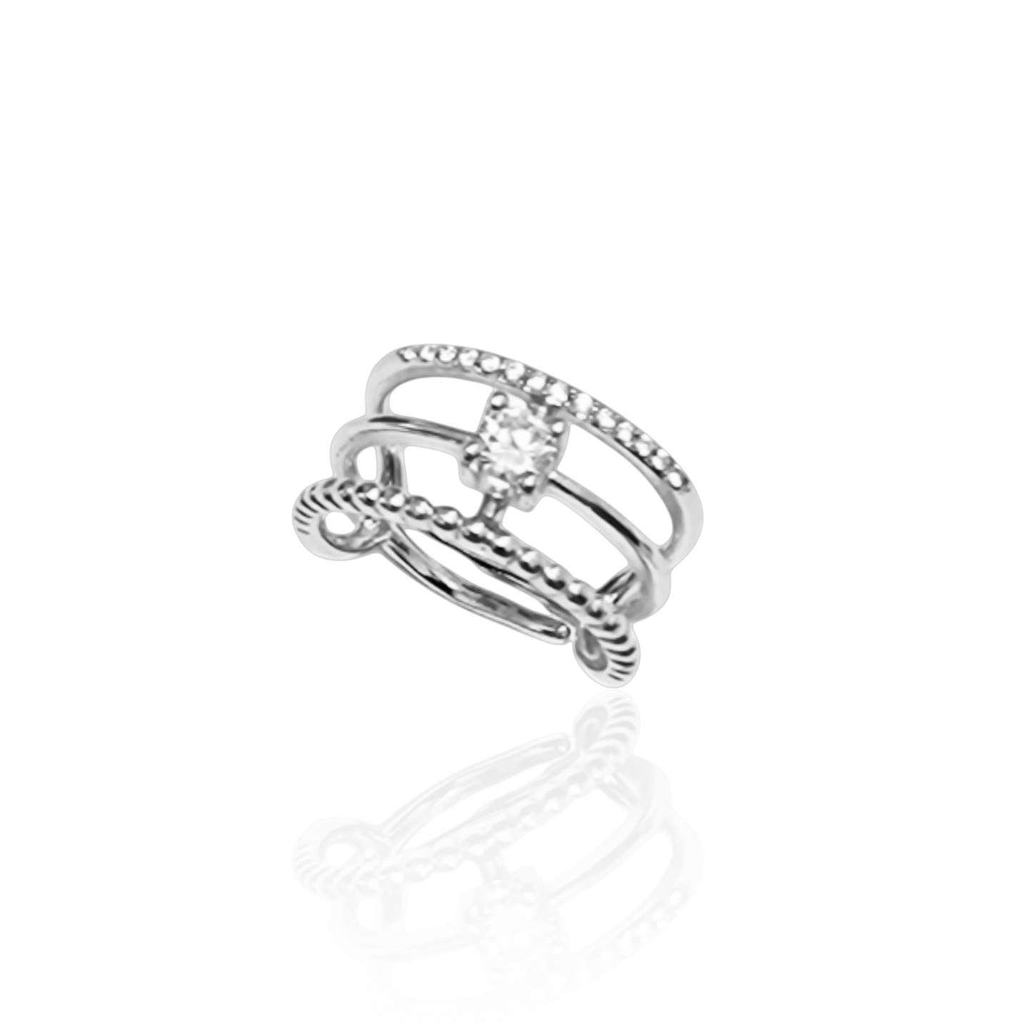 BAGUE SILOE ACIER