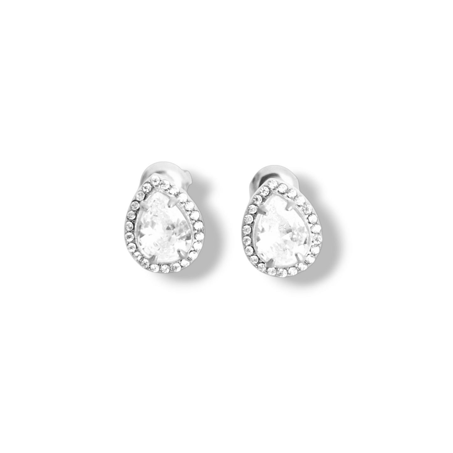 BOUCLES D'OREILLES BIANCA ACIER