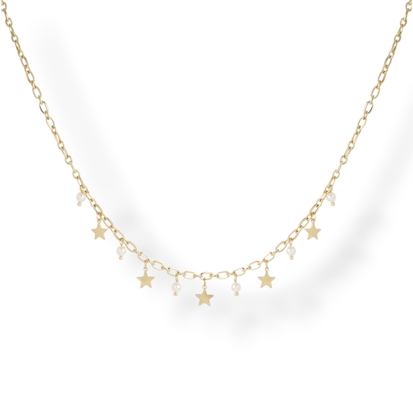 COLLIER ÉTOILÉE ACIER