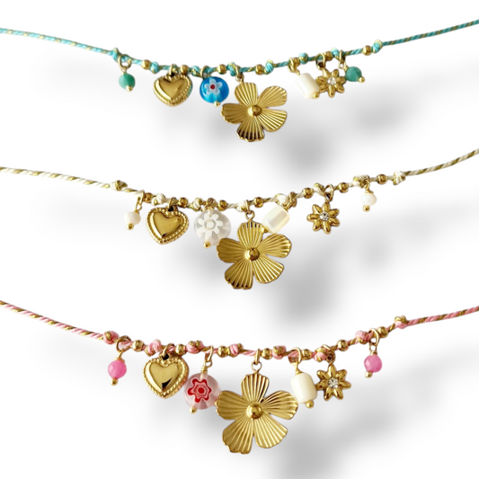 BRACELET BALI ACIER OR