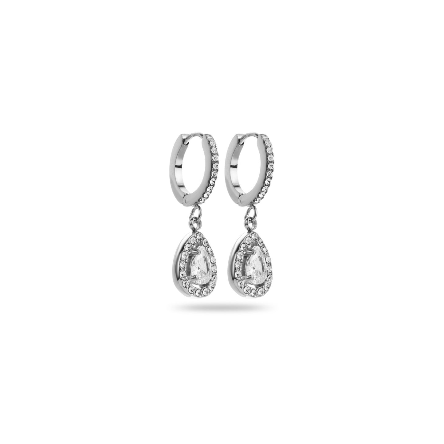 BOUCLES D'OREILLES IMENE ACIER