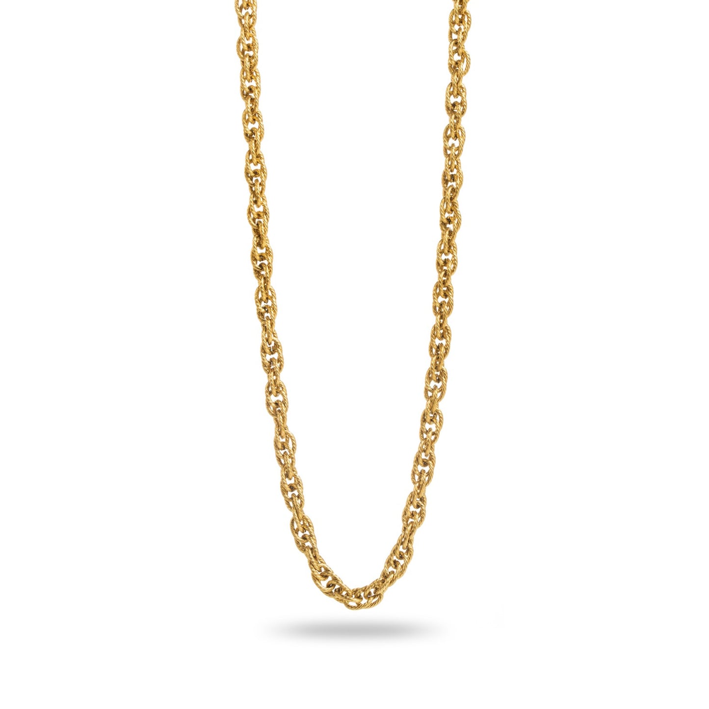 COLLIER MILLA ACIER OR