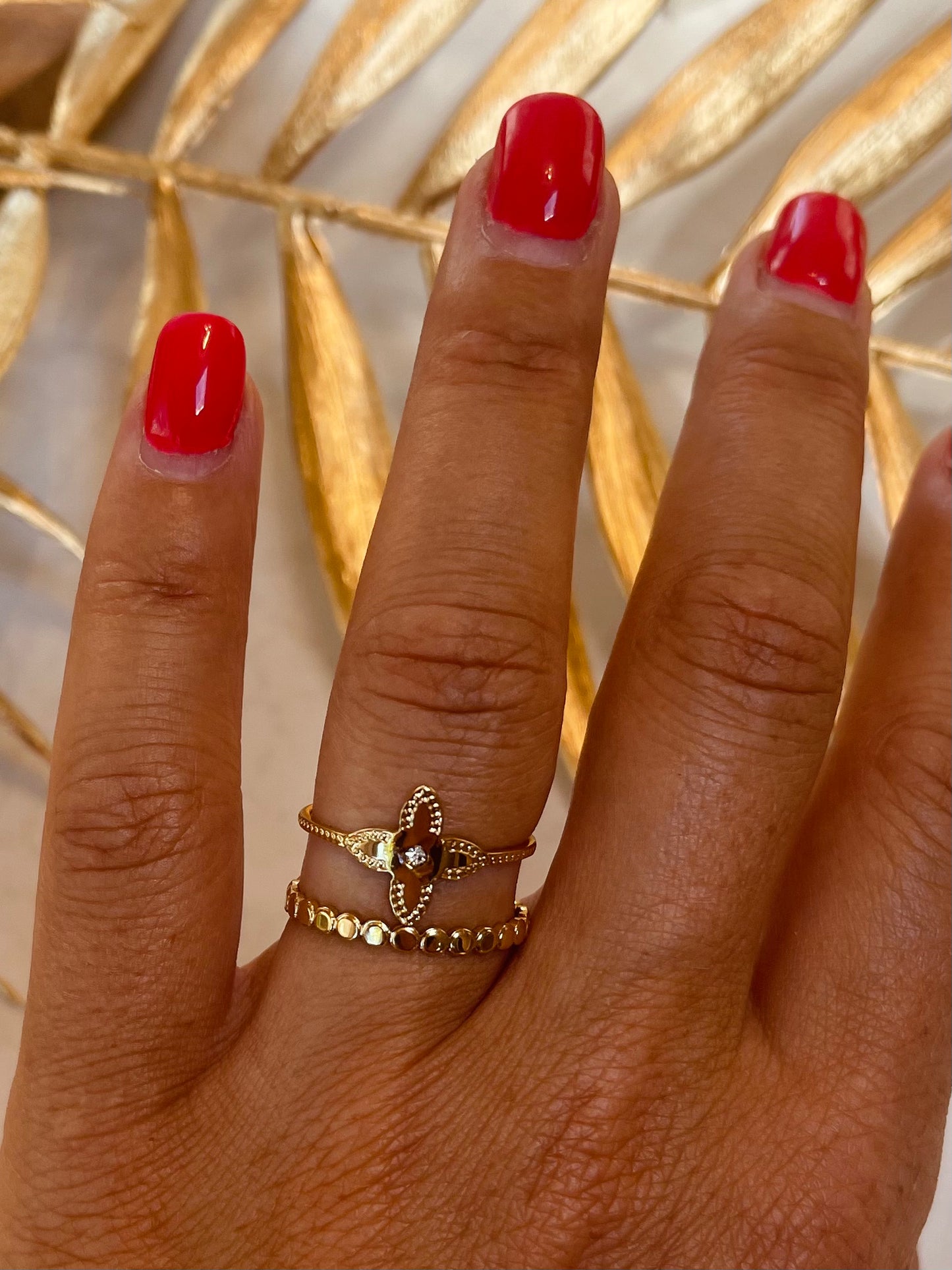 BAGUE LUCILE ACIER