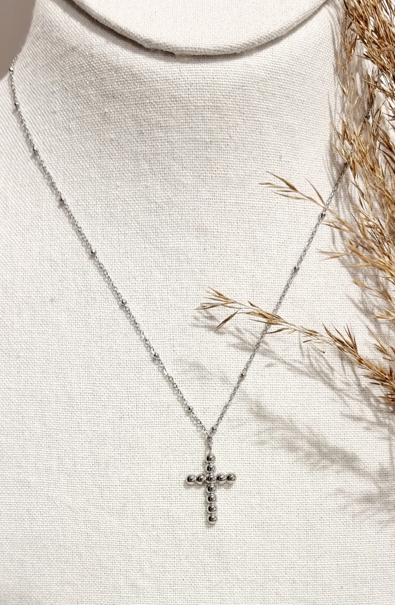 Collier Lior acier argent - Collection SR