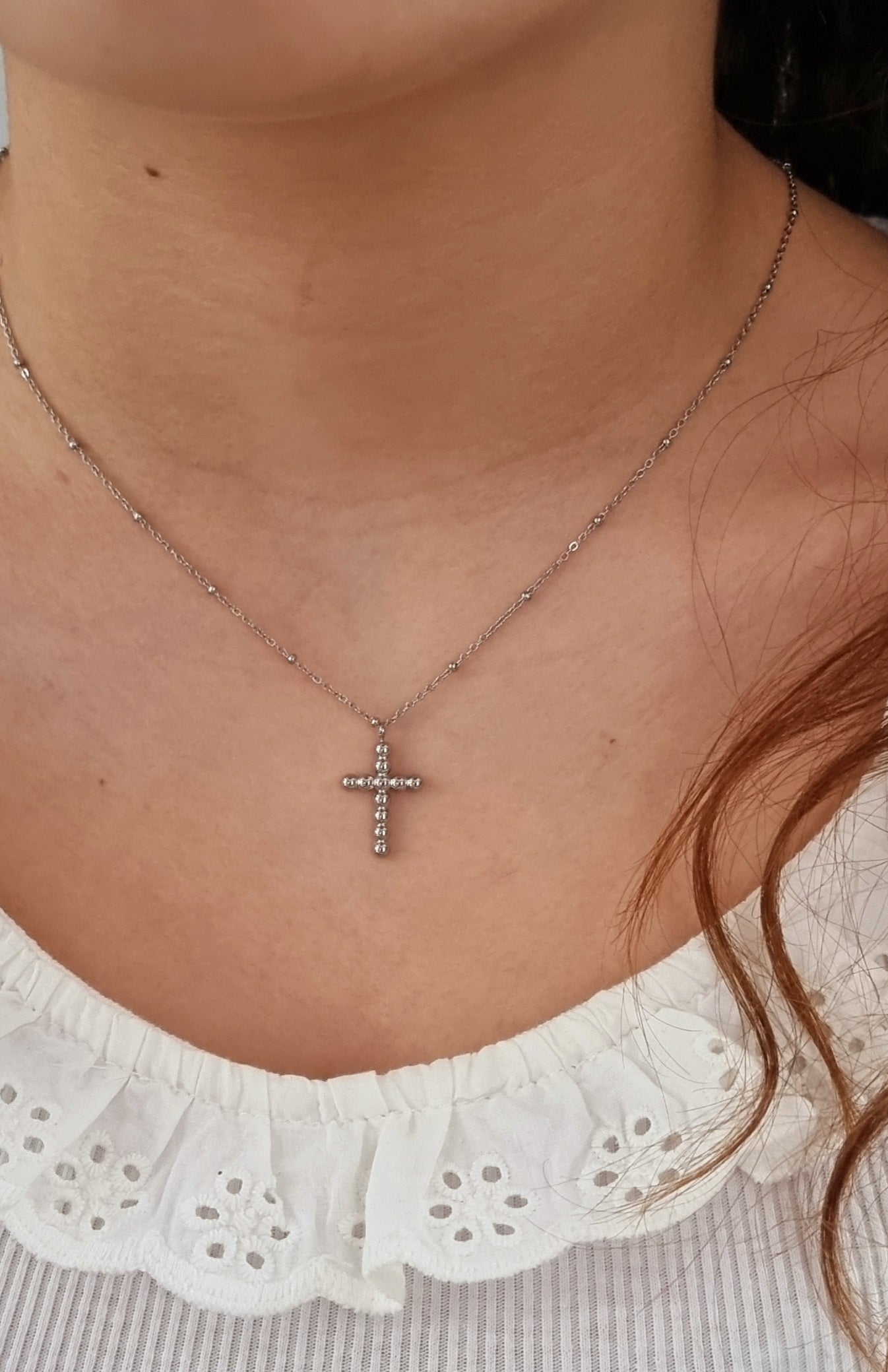 Collier Lior acier argent - Collection SR