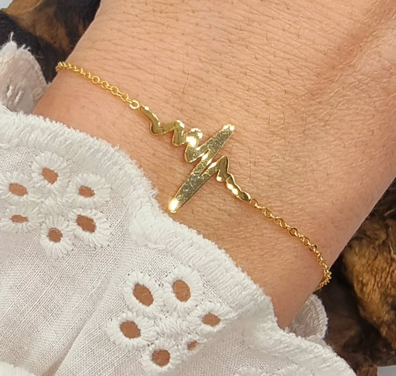 Bracelet Diana acier or - Collection SR