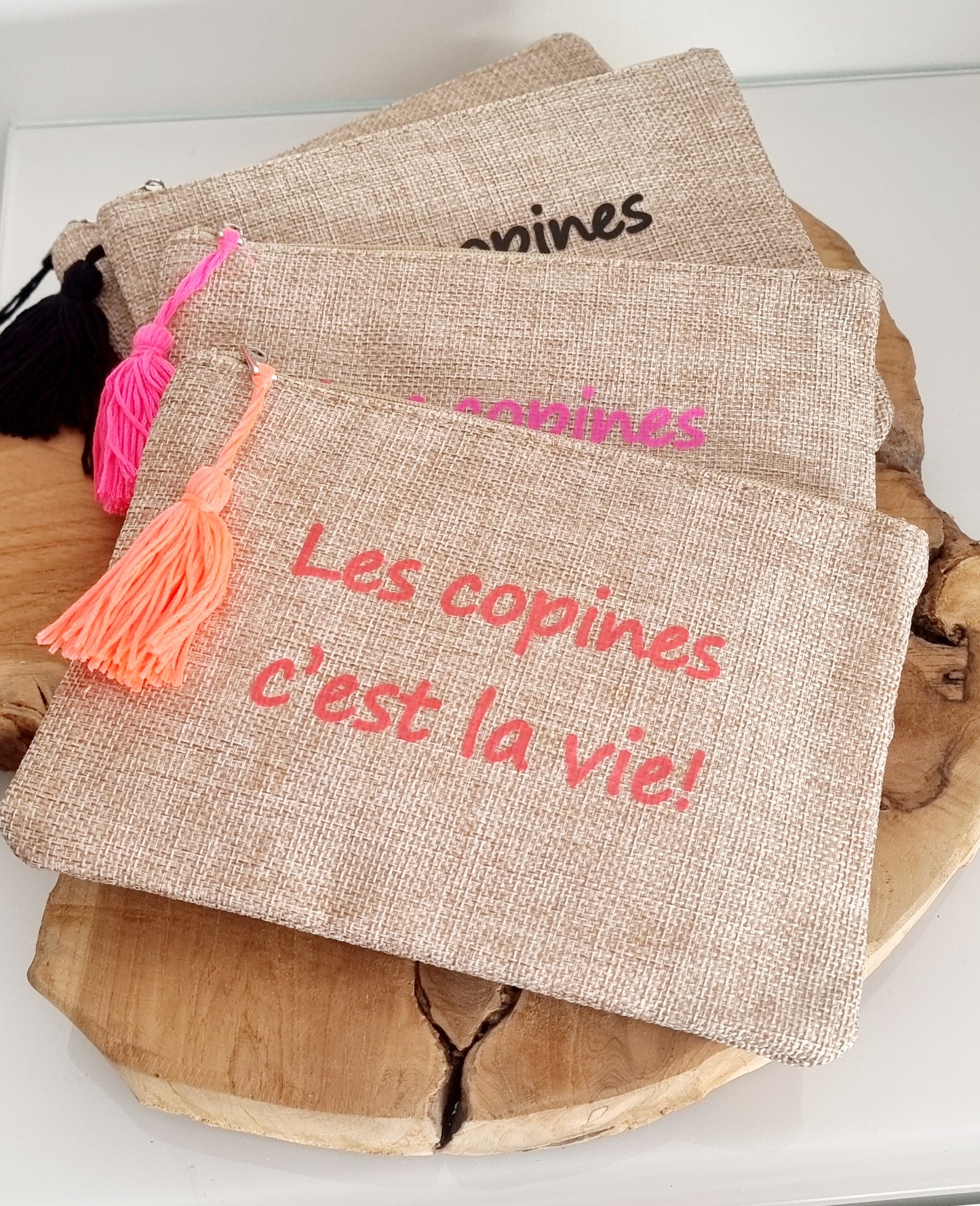 POCHETTE MESSAGE (les copines c'est la vie) - Collection SR