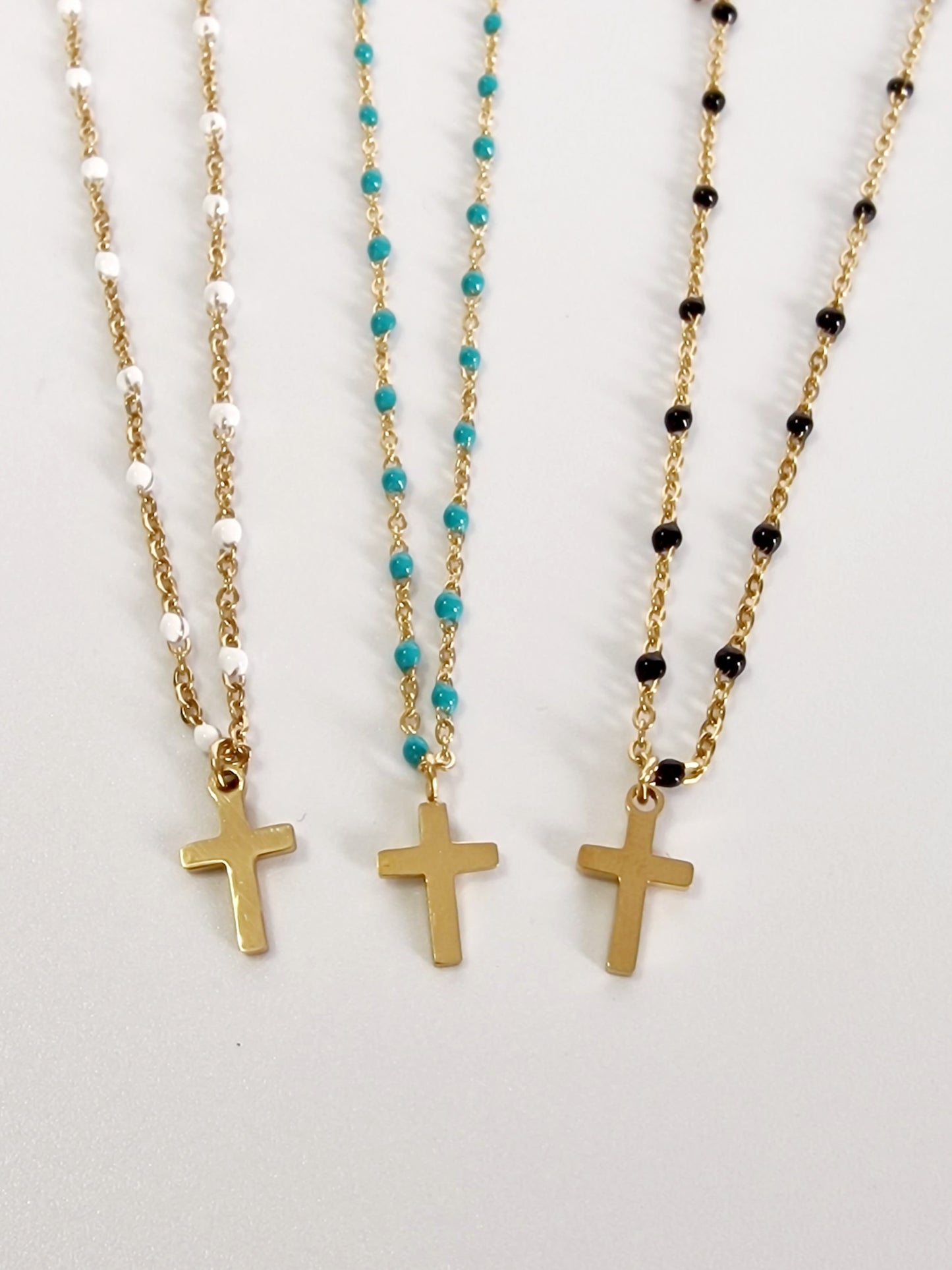 COLLIER GENA ACIER OR