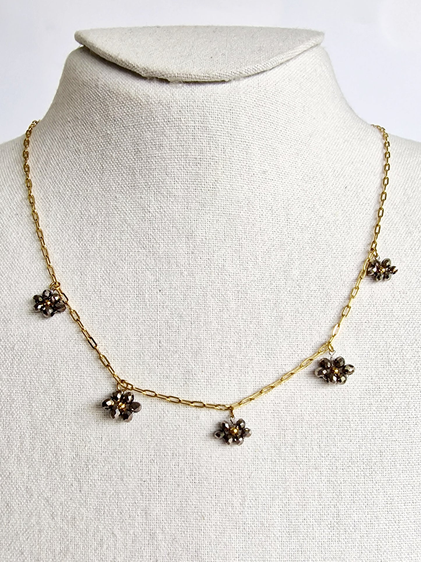 COLLIER GABY ACIER OR