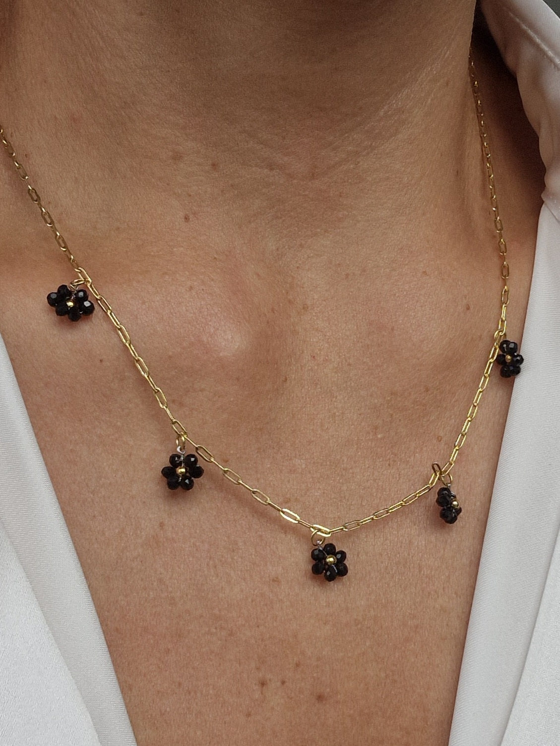 COLLIER GABY ACIER OR