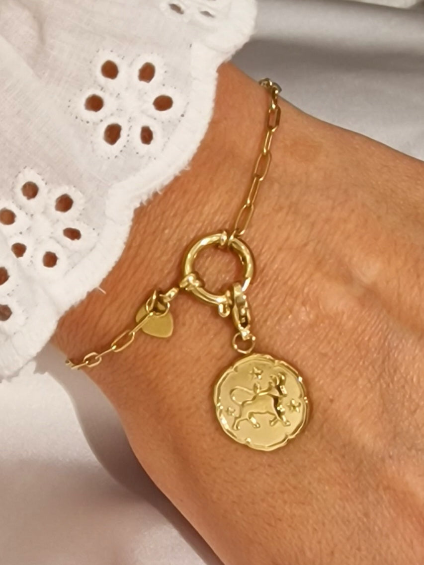 CHARM "ASTRO" ACIER OR