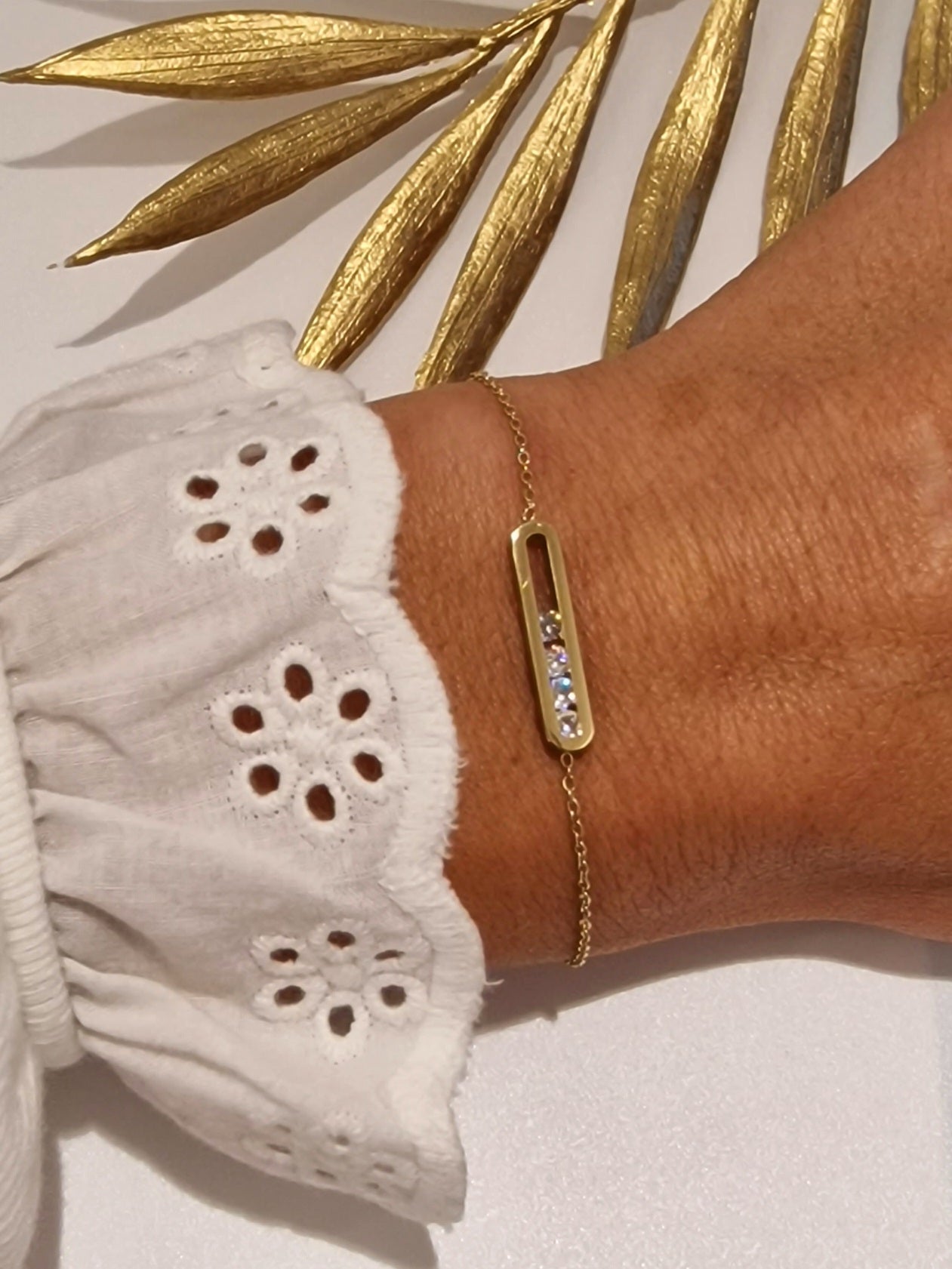 BRACELET MALIKA ACIER