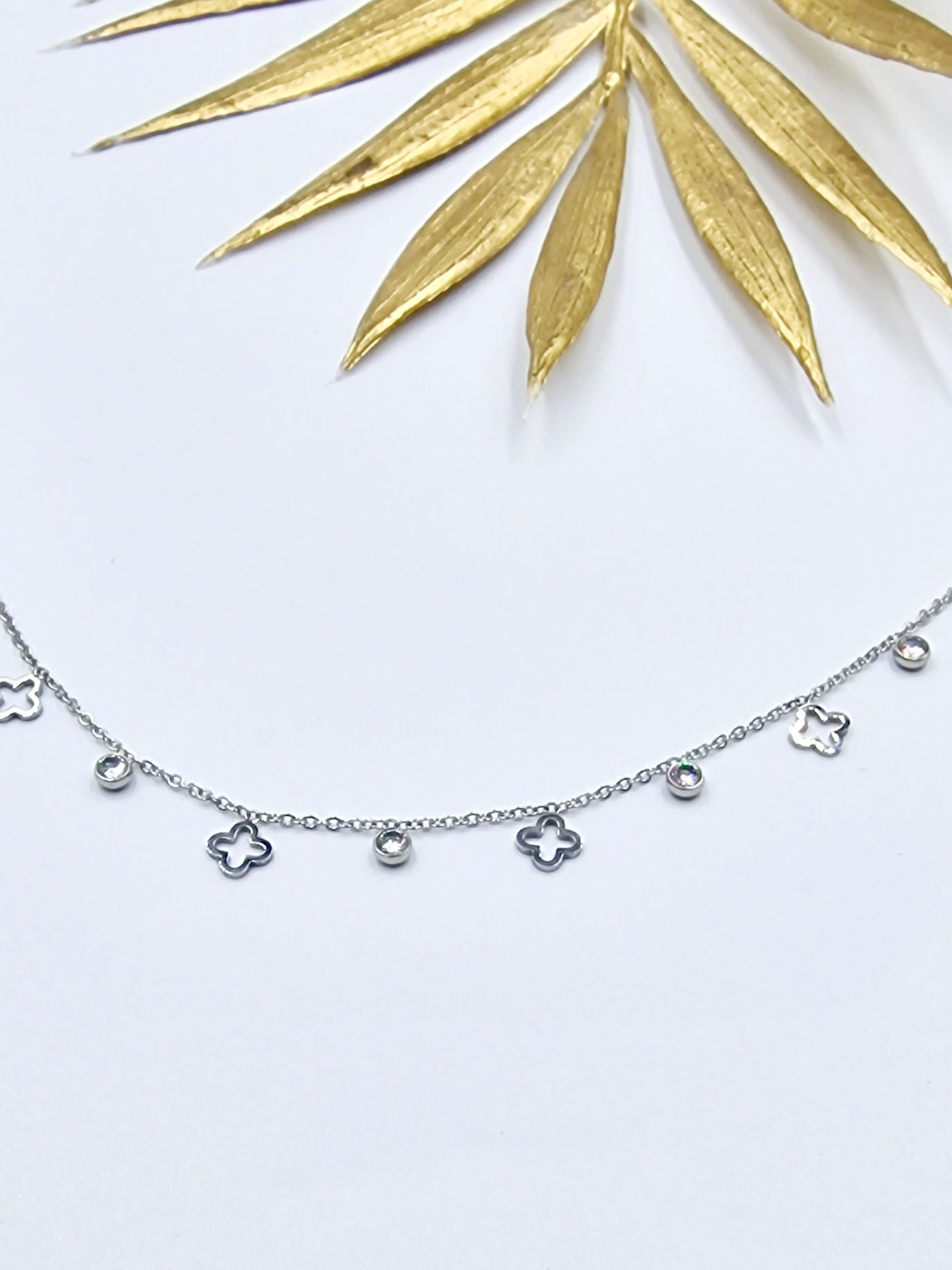COLLIER NILA ACIER ARGENT