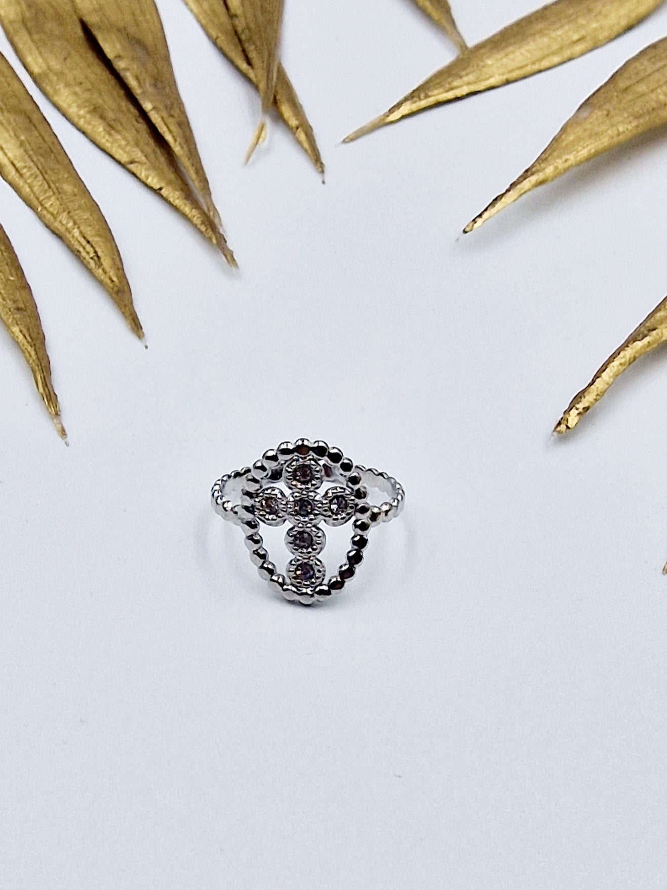 BARGUE BERTHA ACIER ARGENT