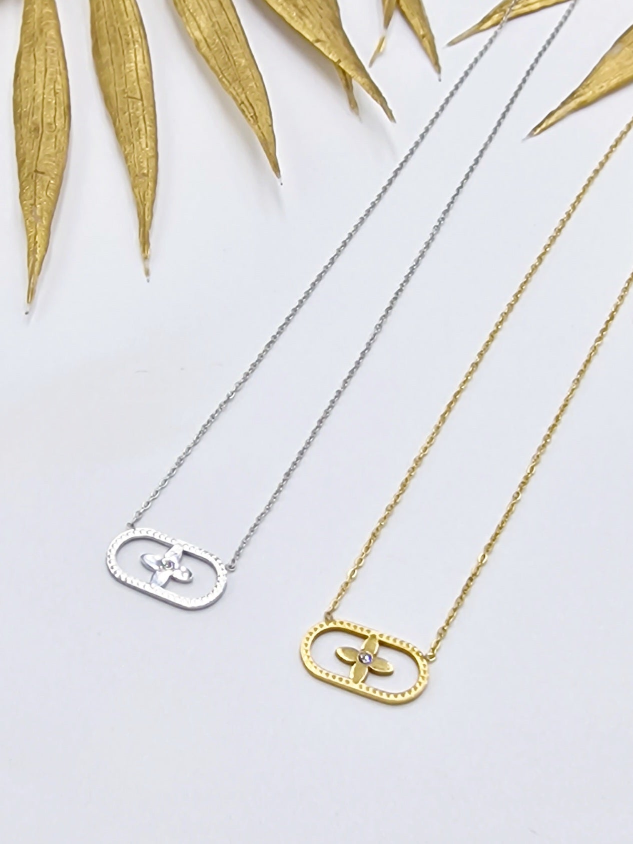 COLLIER NAIA ACIER
