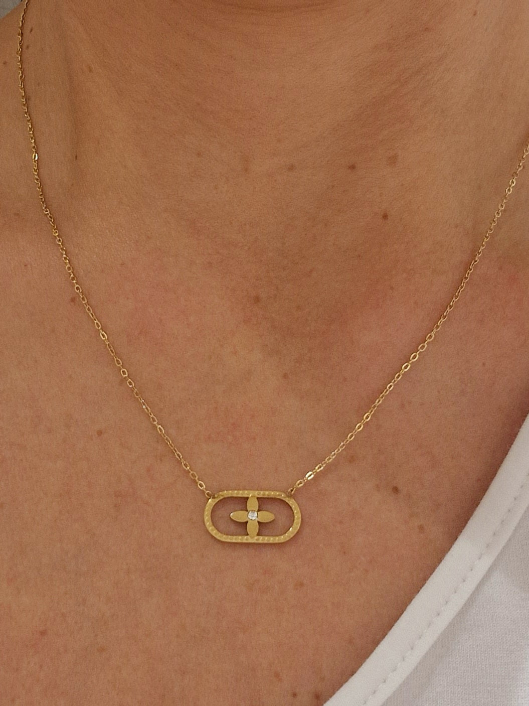 COLLIER NAIA ACIER