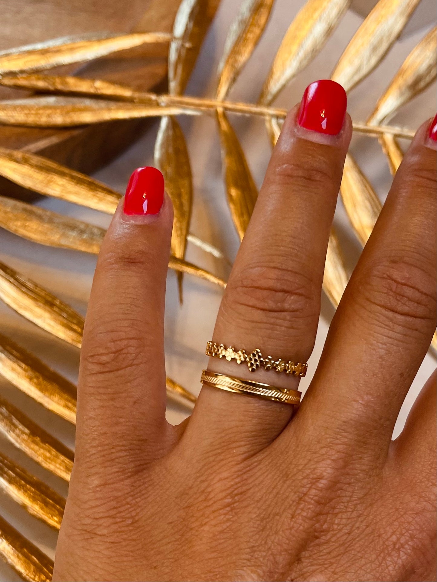 BAGUE ACIER ANAIS