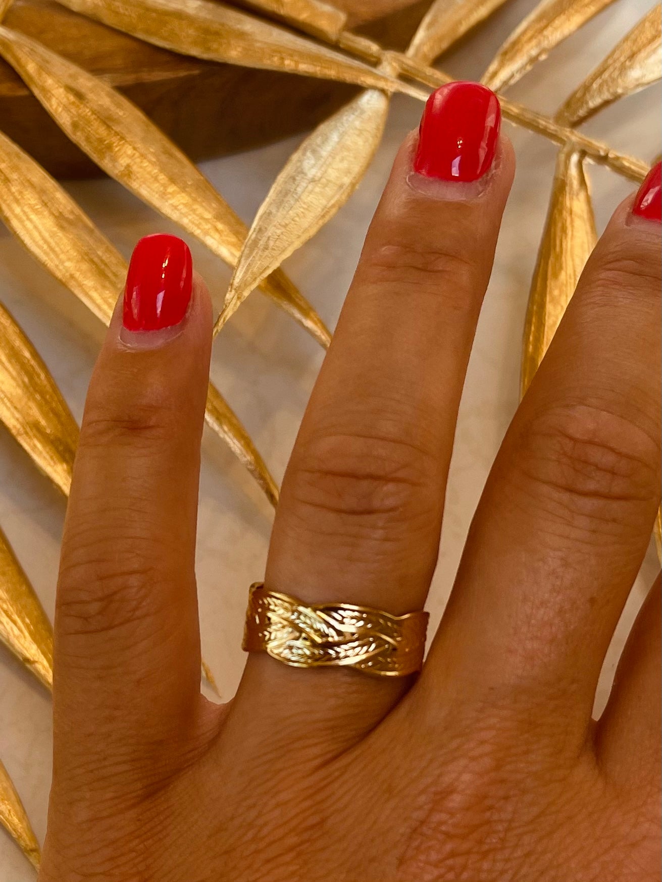 BAGUE ACIER SOLENE