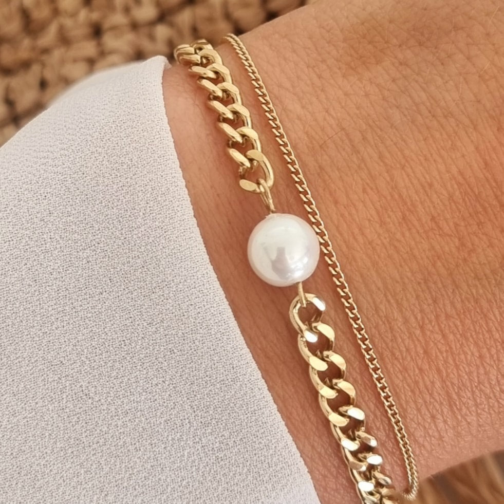 COLLIER LÉONIE ACIER