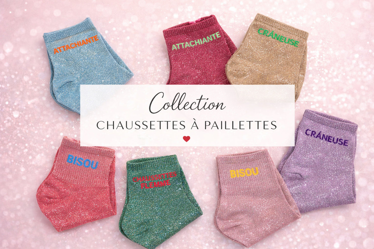CHAUSSETTES A PAILLETTES