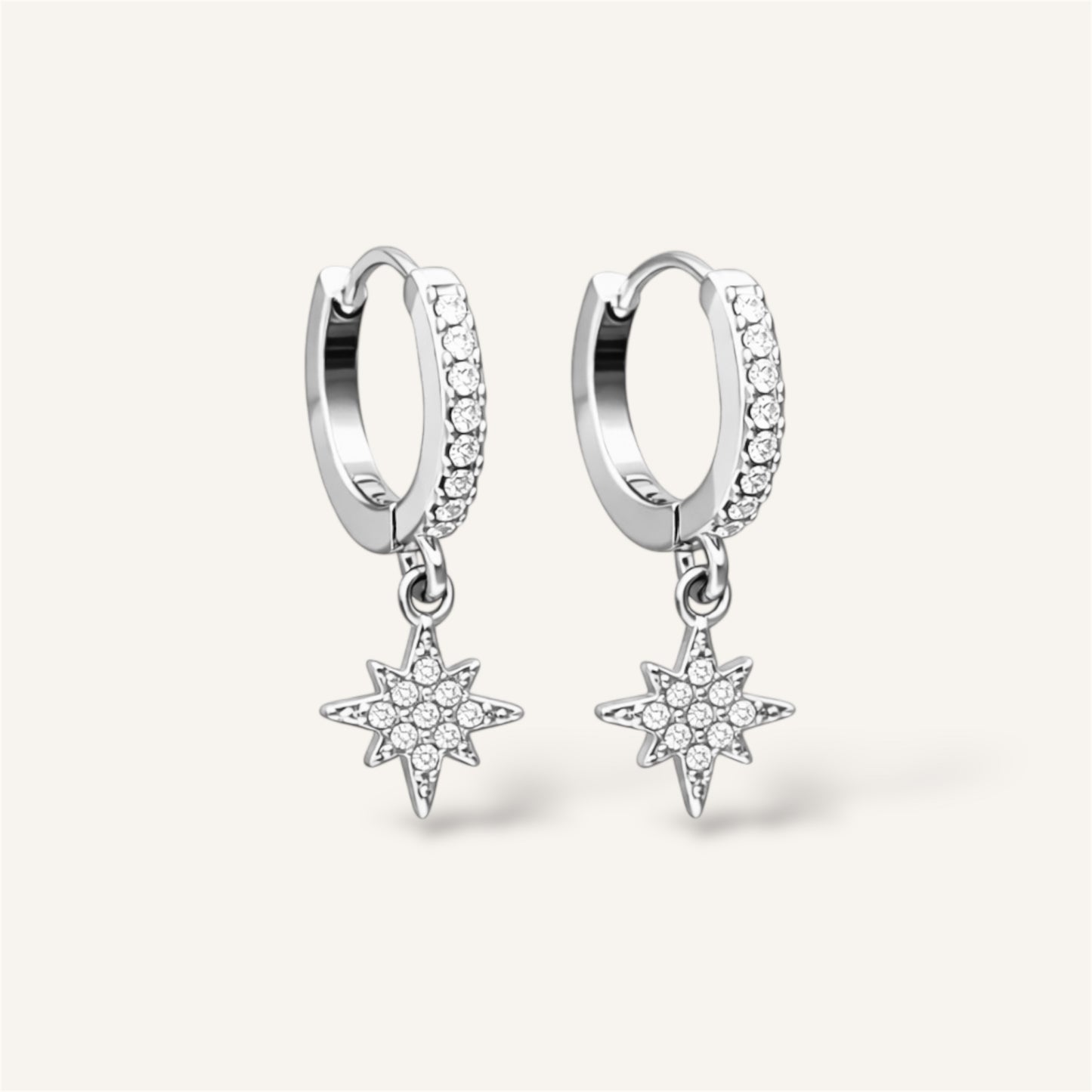 BOUCLES D’OREILLES BLAIR ACIER