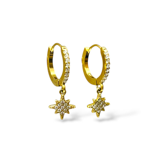BOUCLES D’OREILLES BLAIR ACIER