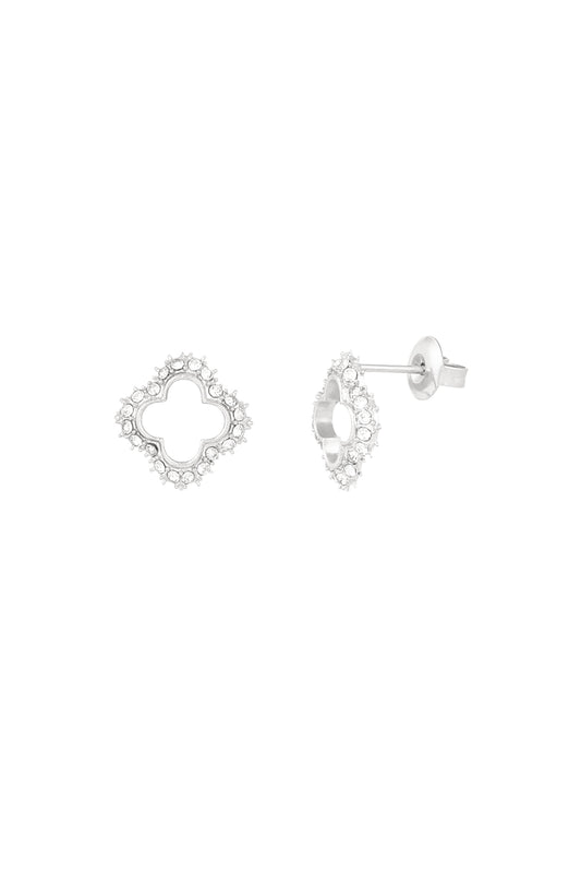 BOUCLES D’OREILLES WILIA ACIER ARGENT