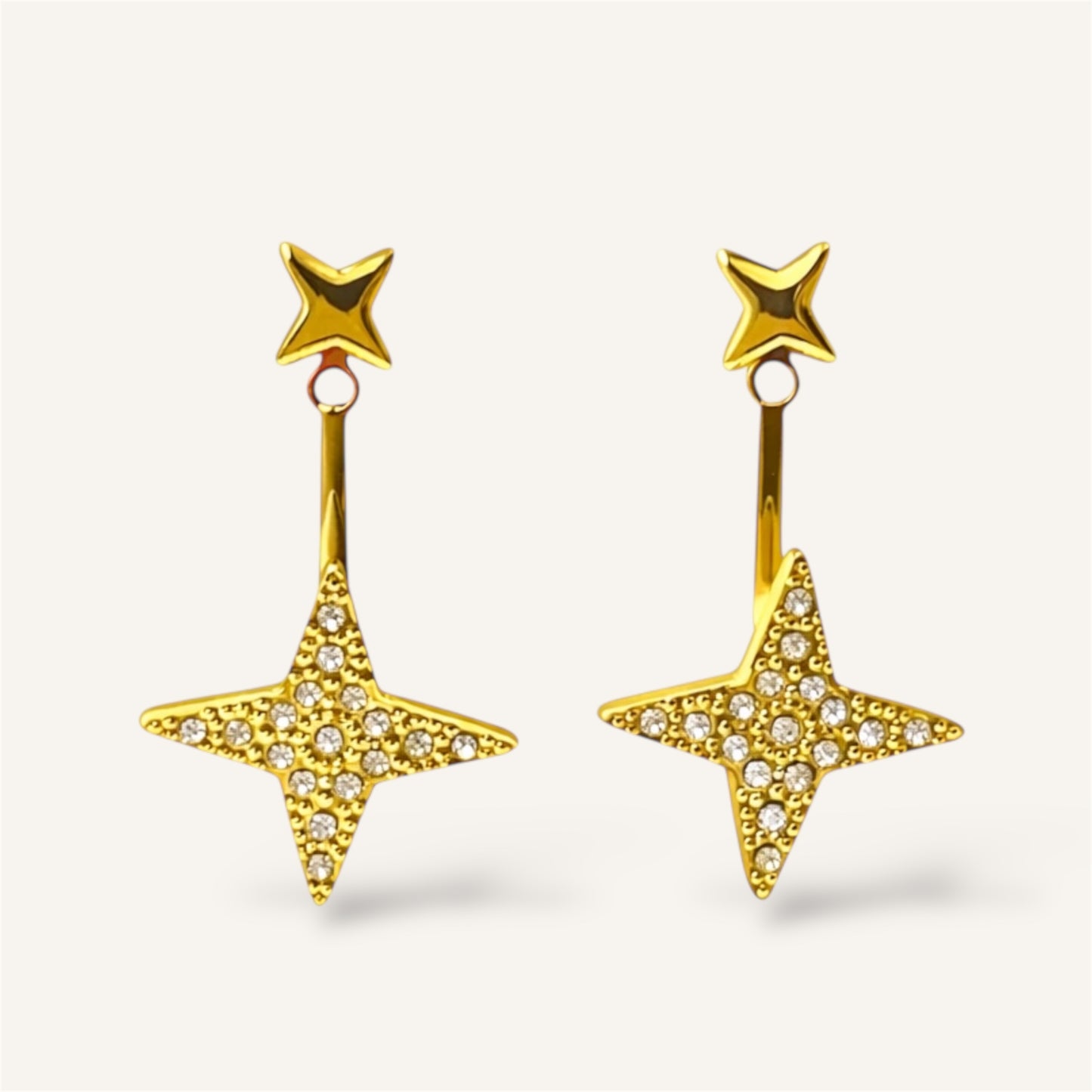 BOUCLES D’OREILLES ELLY ACIER