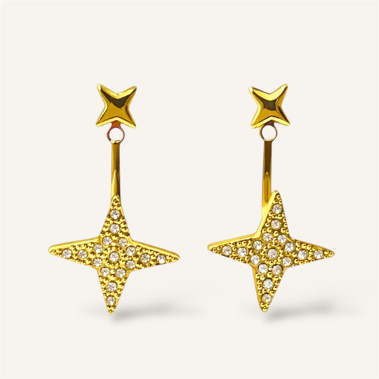 BOUCLES D’OREILLES ELLY ACIER