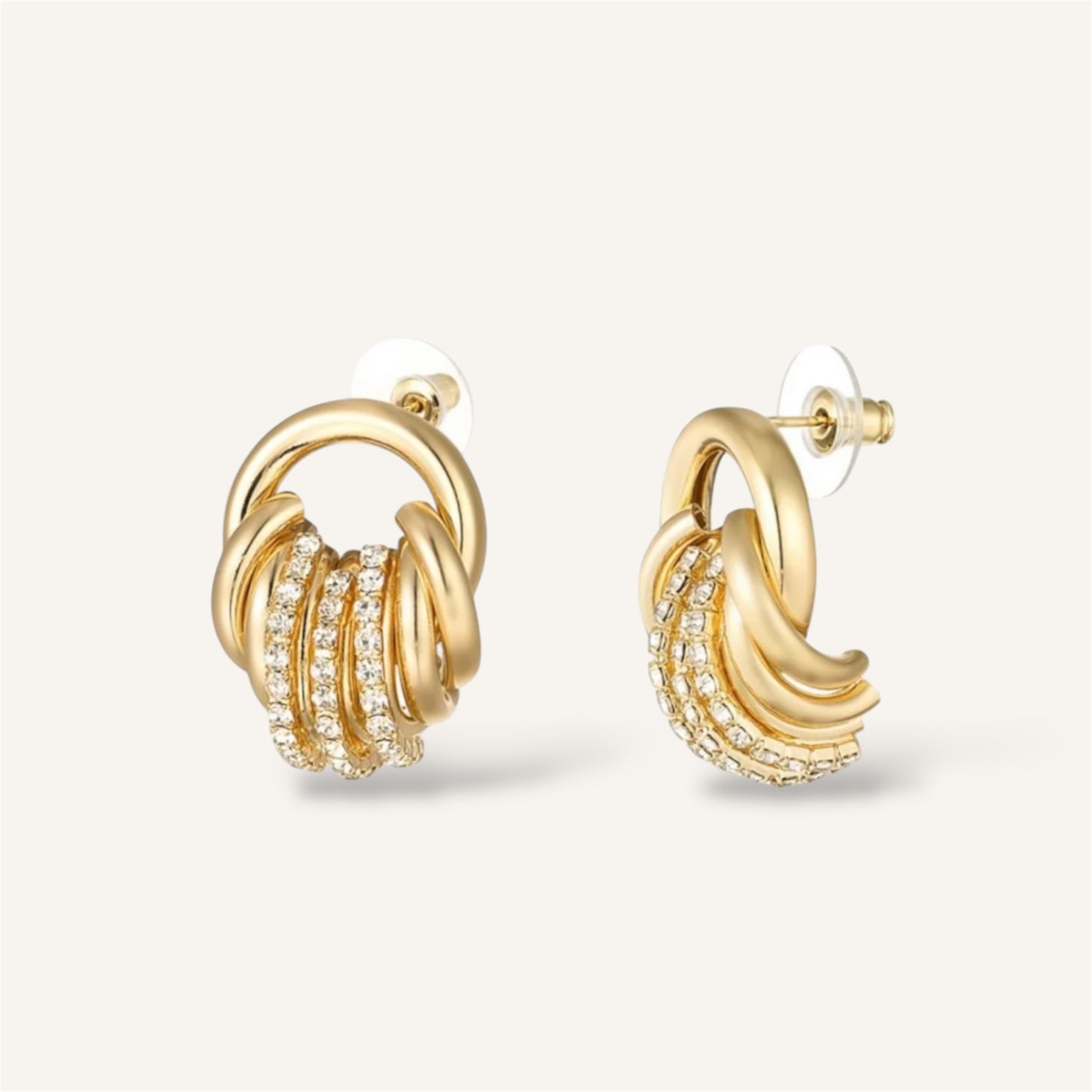 BOUCLE D’ OREILLES ALEXA ACIER OR