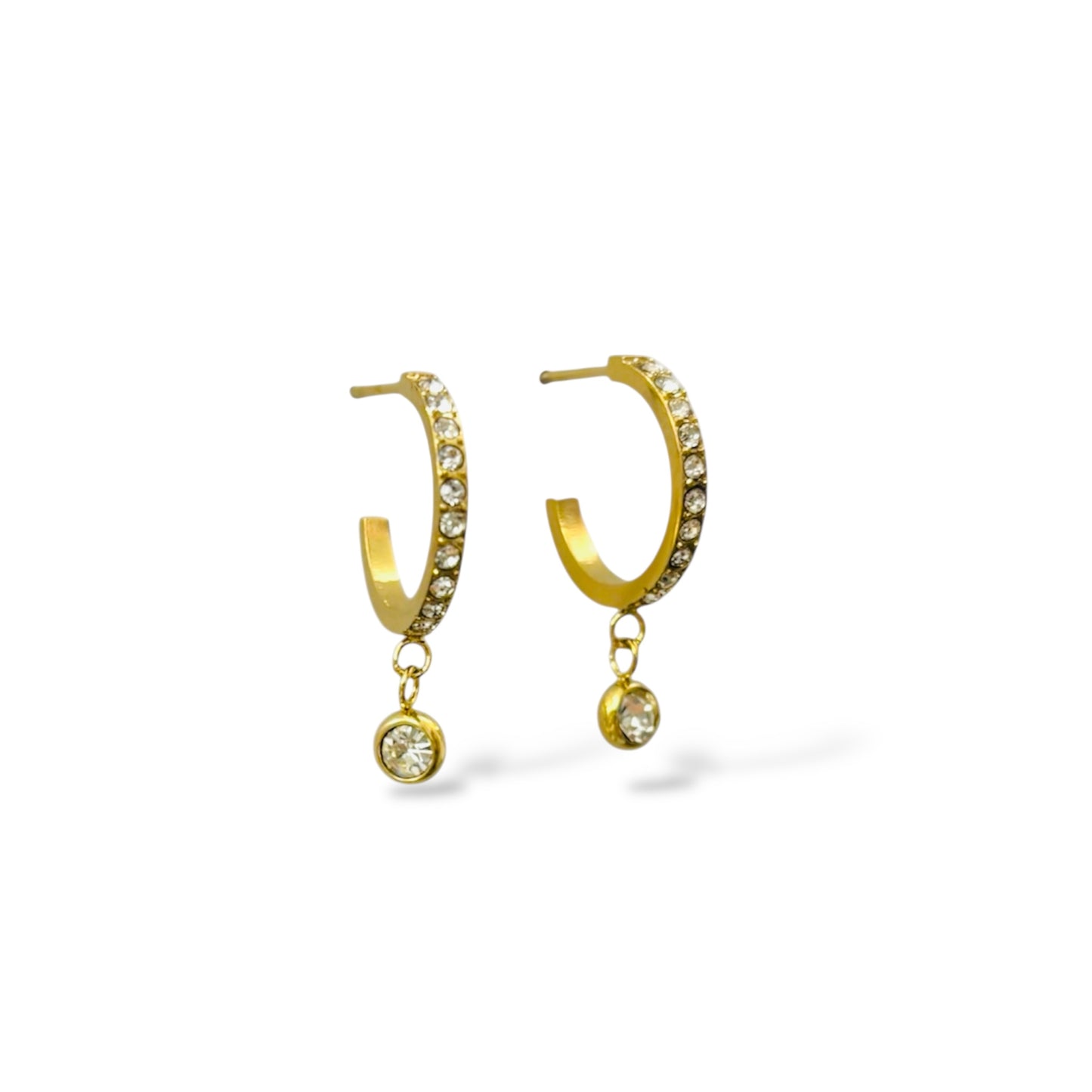 BOUCLES D’OREILLES AUGUSTINE ACIER
