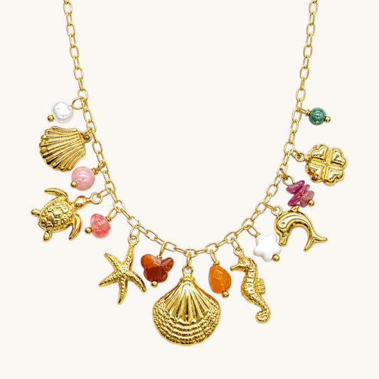 COLLIER OCÉANE MULTICOLORE