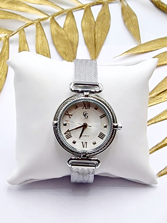 MONTRE SIENA ACIER ARGENT