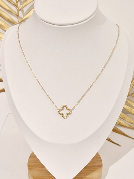 COLLIER BONNIE ACIER OR